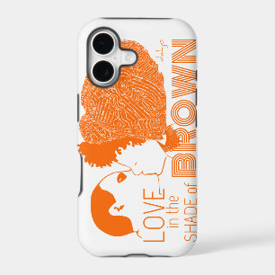 BROWN LOVE in ORANGE