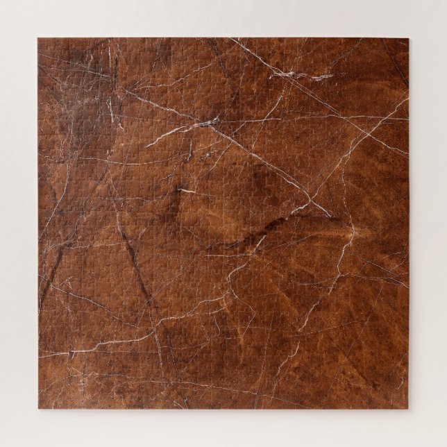 Brown Marble Glossy: Luxury Texture Background Jigsaw Puzzle (Vertical)