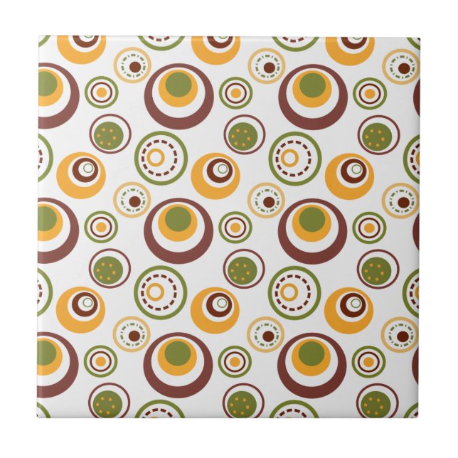 Brown MCM Jawbreakers  Ceramic Tile (Front)