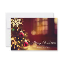 Brown Merry Christmas Greeting