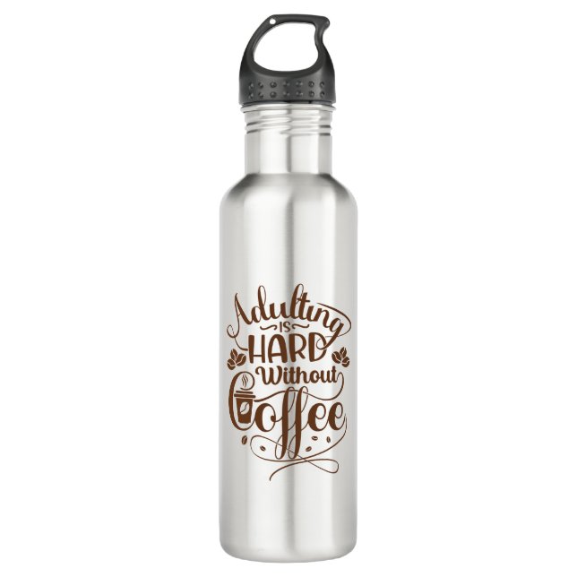 Brown Modern Coffee Mug (Front)