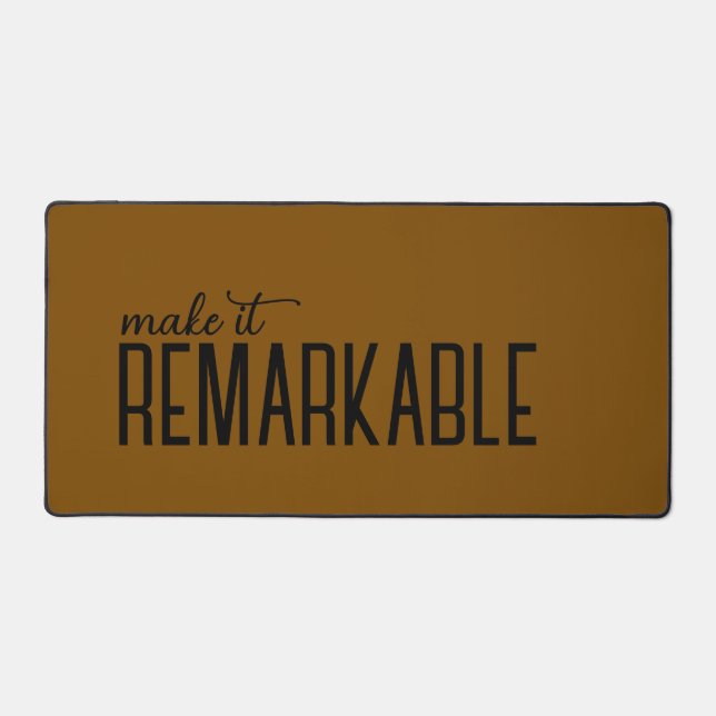 Brown mouse pad (Front)