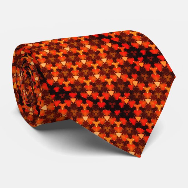 Brown Neck Tie (Rolled)