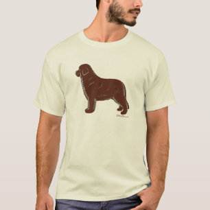 Brown Newfoundland Dog T-Shirt
