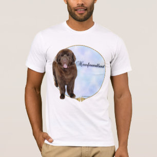 Brown Newfoundland Portrait T-shirt