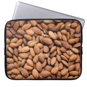 Brown nuts laptop sleeve