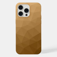Brown ombre gradient geometric mesh pattern