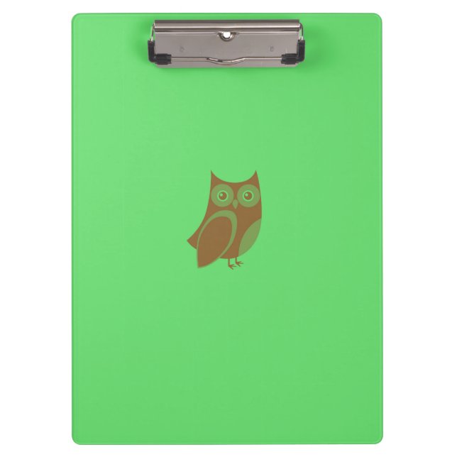 Brown Owl Clipboard (Front)