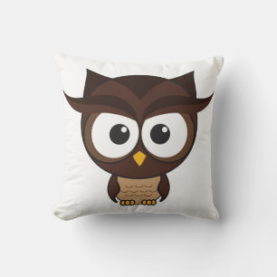 Brown Owl Cushion