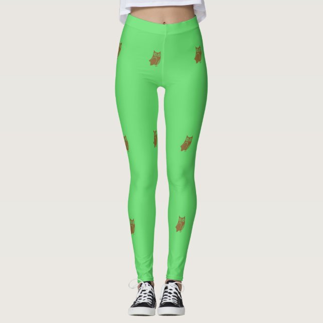 Brown Owl Leggings (Front)