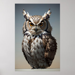 Brown Owl Poster
