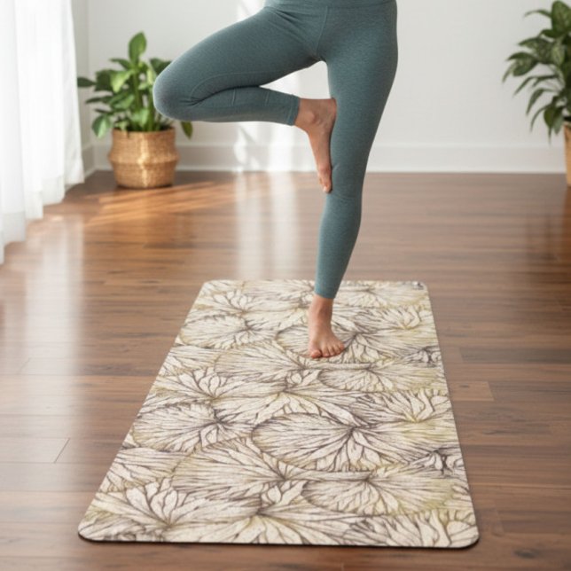 Brown Palms Yoga Mat (Creator Uploaded)