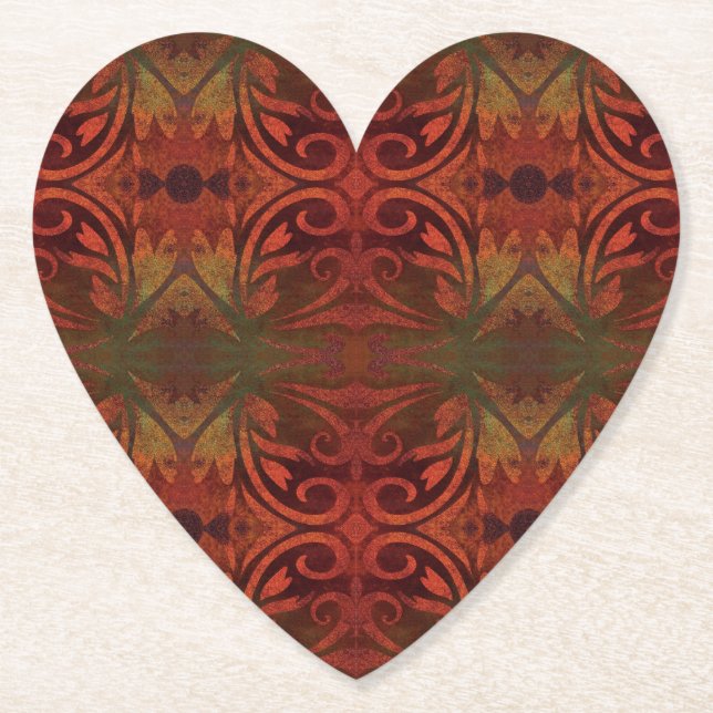 brown paper coaster (Front)