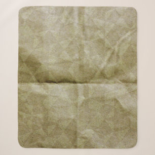 Brown paper wrinkle. Crease the paper. Background  Sherpa Blanket