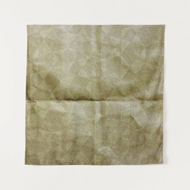 Brown paper wrinkle. Crease the paper. Background  Tapestry (Front)