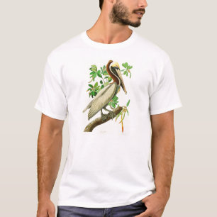 Brown Pelican John James Audubon Birds of America T-Shirt