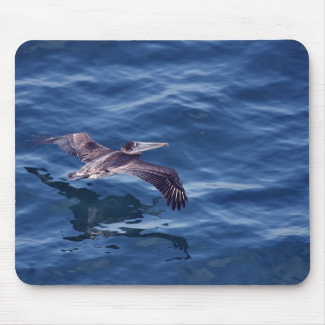 Brown Pelican Mousepad (Front)