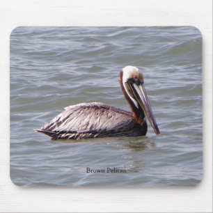 Brown Pelican mousepad