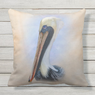Brown Pelican Outdoor Cushion