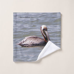 Brown Pelican towel set