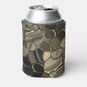 Brown pieces, circles and rounded off shapes can cooler