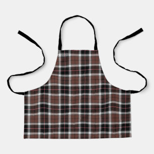 Brown Plaid Apron