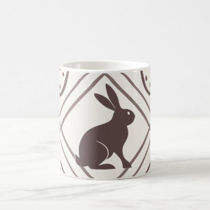 Brown Plaid Easter   Coffee Mug