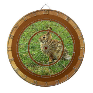Brown Rabbit Dartboard