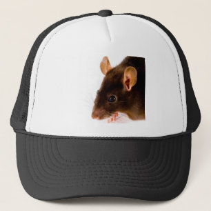 Brown Rat Trucker Hat