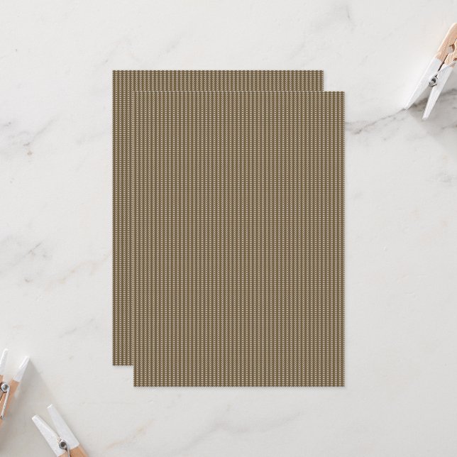 brown, rectangle, wood, beige, grey, gold, font, t invitation (Front/Back In Situ)