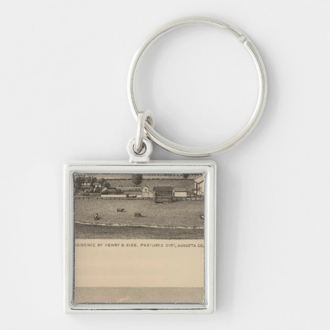 Brown residences, Augusta County Key Ring (Front)