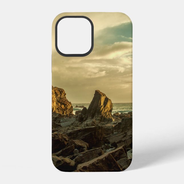 BROWN ROCK FORMATION iPhone CASE (Back)