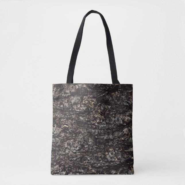 Brown rock tote bag (Front)