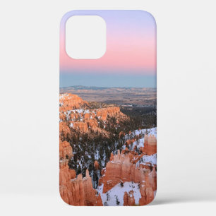 BROWN ROCKY MOUNTAIN UNDER BLUE SKY iPhone 12 CASE