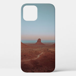 BROWN ROCKY MOUNTAINS AND FIELD DURING DAY iPhone 12 CASE