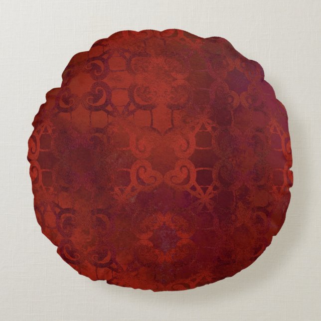 brown round cushion (Front)