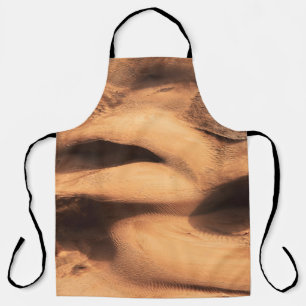 Brown sand formation apron