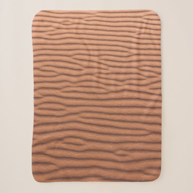 Brown sand sherpa blanket (Front)