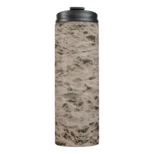 Brown sand thermal tumbler