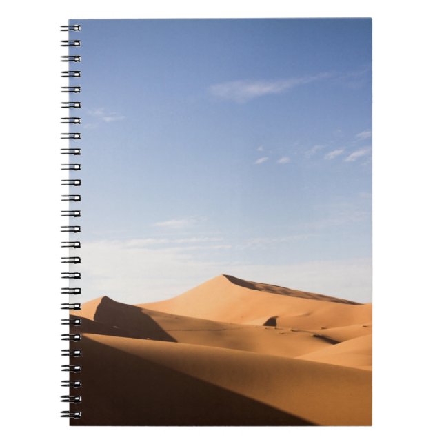 BROWN SAND UNDER BLUE SKY DURING DAYTIME NOTEBOOK (Front)