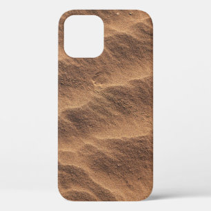 Brown sand with water during daytime iPhone 12 case
