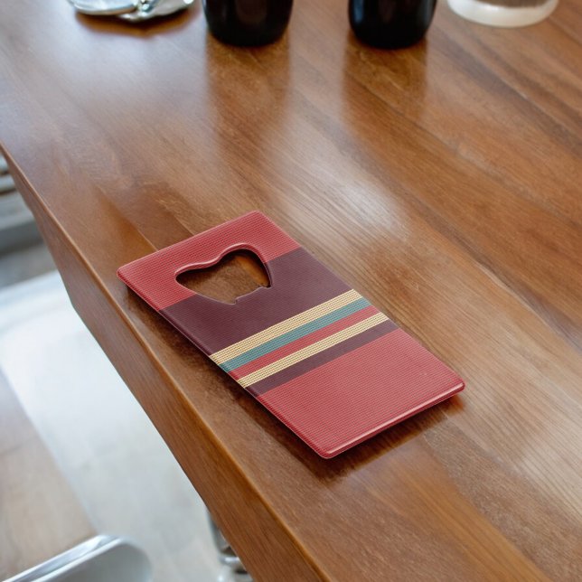 Brown Shades Stripe (Bottle Openers)