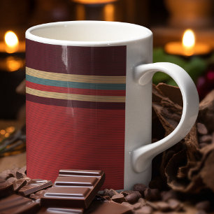 Brown Shades Stripe Coffee Mug
