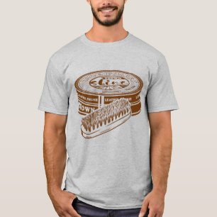 Brown shoe polish tin T-Shirt