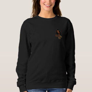 Brown Skin Girl Black History Month Pride Minimali Sweatshirt