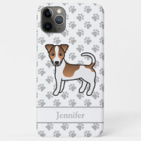 Brown Smooth Coat Jack Russell Terrier Dog & Name