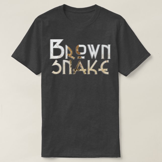 Brown snake T-Shirt (Design Front)