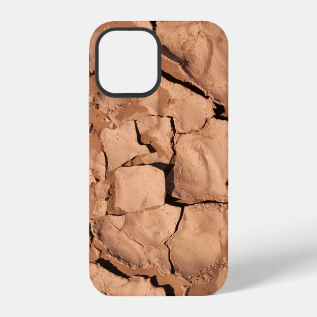 Brown soils iPhone case (Back)