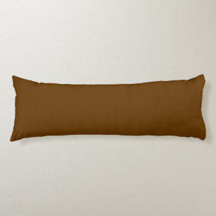Brown (solid colour)  body cushion