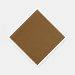 Brown (solid colour) napkin